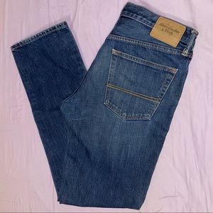 Abercrombie & Fitch Men’s Slim Straight Jeans